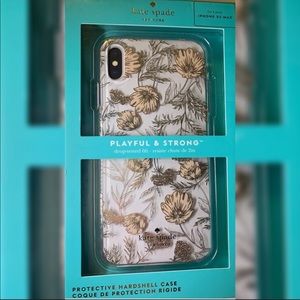 BNNBU: Kate Spade Pink Blossoms iPhone XS Max Case